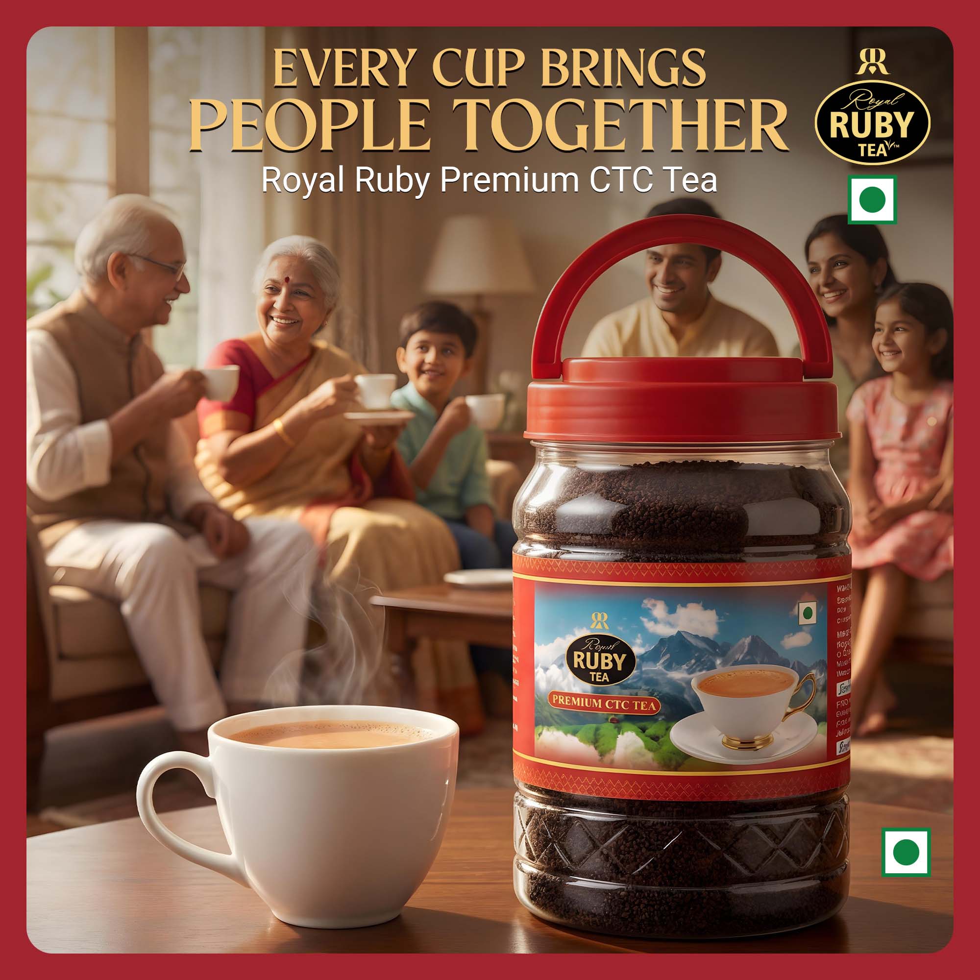 Royal Ruby Premium Tea 3kg Jar